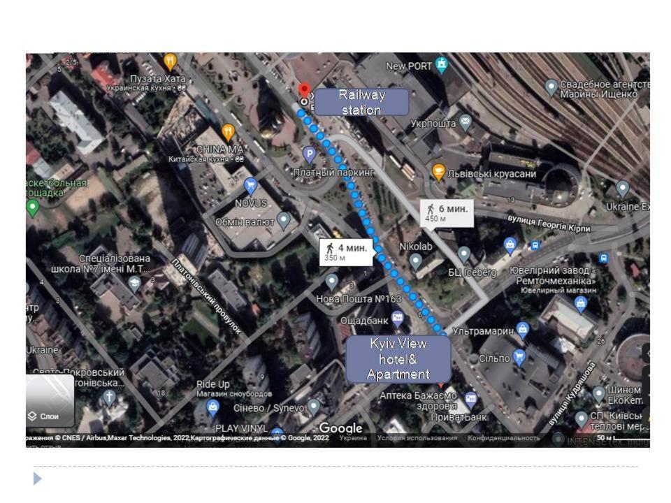 New Apartment Near Railway Station 1A Kiev Eksteriør billede