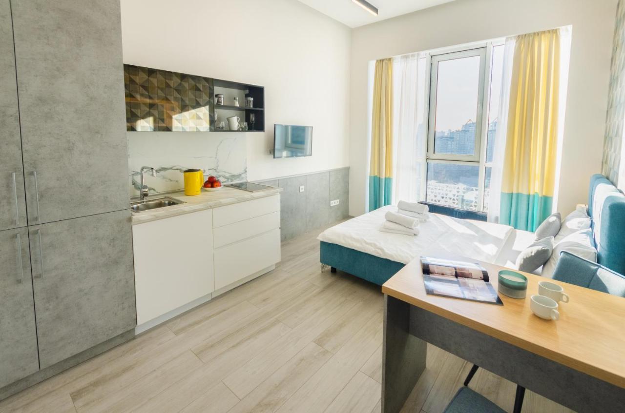 New Apartment Near Railway Station 1A Kiev Eksteriør billede