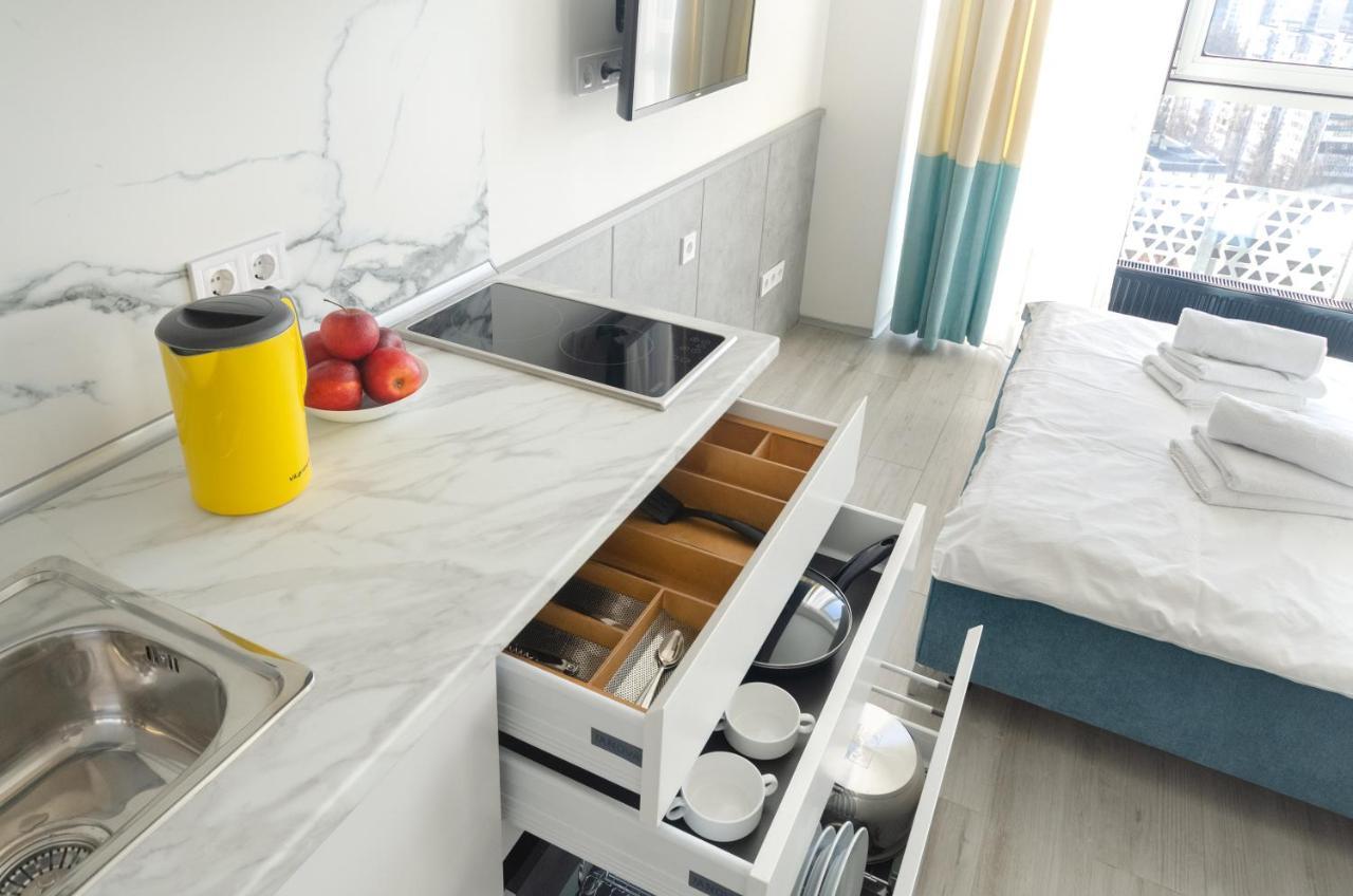 New Apartment Near Railway Station 1A Kiev Eksteriør billede